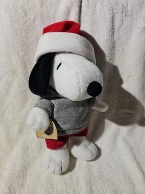 Hallmark Peanuts Snoopy Plush Stuffed Animals Winter Hat Scarf NWT Schulz  - Image 1 of 4