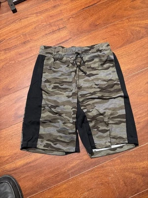 Мужские тренировочные шорты Express одежда для отдыха размер средний шнурок с карманами - Изображение 1 из 4