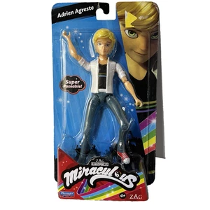 Figura de acción Miraculous Adrien Agreste 6" Zag Playmates Toys Boy Posable NUEVO - Imagen 1 de 8