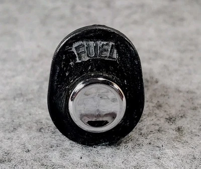 1995 1996 1997 Lincoln Towncar botão cromado gasolina interruptor de porta de combustível Ford fabricante de equipamento original - Imagem 1 de 4