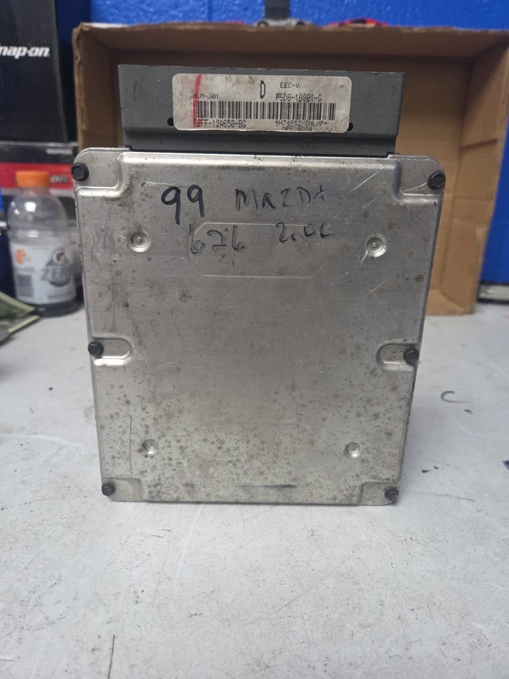 1999 mazda 626 2.0l Ecu F8FF-12A650-BG - Image 1 of 4