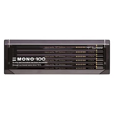 Tombow Pencil Premium Pencil 7H MONO 100 Drafting and Drawing 1 dozen MONO-1007H - Image 1 of 4