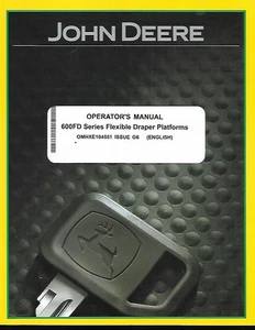 JOHN DEERE 600FD SERIE FLEXIBLE DRAPER PLATTFORMEN BEDIENUNGSANLEITUNG - Bild 1 von 1