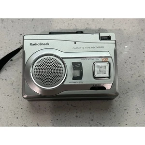 Vintage RadioShack CTR-122 VOX Cassette Tape Voice Recorder Play & Record Tested - Picture 1 of 5