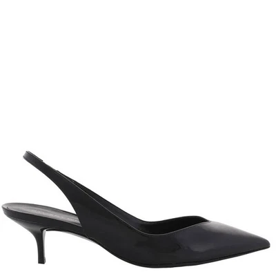 Stuart Weitzman Eva Patent Leather Slingback Pumps - Image 1 of 4