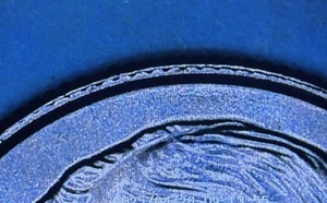 π₯ 2018 P Roosevelt dime Partial Collar Clash & Die Chips Obverse ERROR - Picture 1 of 7