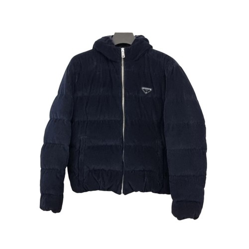 Piumino Prada in velluto a coste cropped 50 76580114