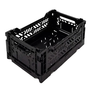 Collapsible Storage Bins, Plastic Crate for Storage, Collapsible Crate, Utili... - Imagen 1 de 9