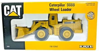 ERTL CATERPILLAR 988B CAT WHEEL LOADER 1:50 SCALE MODEL EXCELLENT CONDITION 🚜🚧 - Image 1 of 4