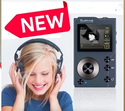 Surfans F20 HiFi MP3 Player with Bluetooth, Lossless DSD High Resolution Digi... - Image 1 of 4