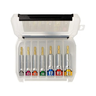(KTC) Socket Bit Set 7 contents (10, 12, 13, 14, 17, 19.21mm) TBZP637 - Image 1 of 3