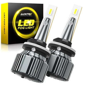 AUXITO LED Fog Light Bulbs 880 899 892 Clear Cool White 6500K 3000LM Upgrade GUS - Picture 1 of 12