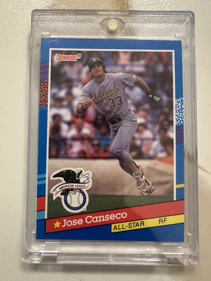 1991 Score Jose Canseco Misprint - Image 1 of 2