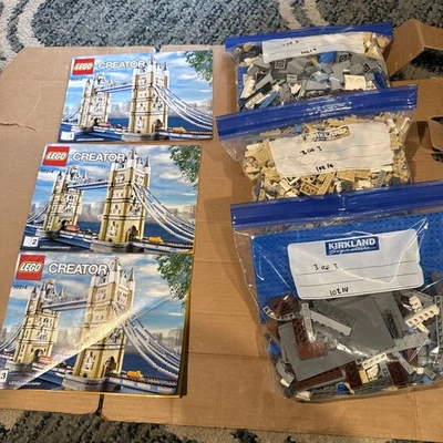 LEGO London Tower Bridge #10214 100% Complete with Instructions No Box - Image 1 of 4