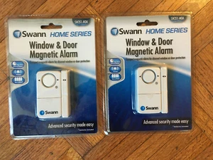 Lot Of 4 NEW SWANN Window & Door Magnetic Alarms SW351-MDA Stand Alone Security - Picture 1 of 5