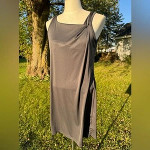 Jack Wolfskin Grey Athletic Dress Asymmetrical Medium EUC - Picture 1 of 6