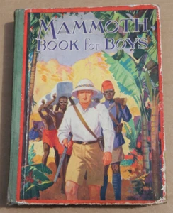 Mammoth Book For Boys - Dean & Son Ltd. 1934 - Hardback - Used - Picture 1 of 8
