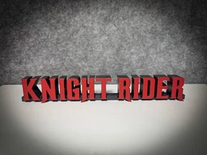 Knight Rider Action Figure Nerd Geek Gift Collection Edition Film Rare Fan Art - Picture 1 of 4