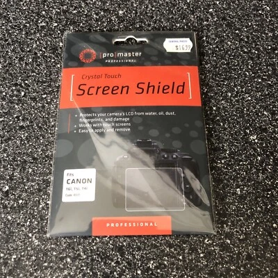 Promaster Crystal Touch Screen Shield - Fits Canon T6i,T5i,T4i - Image 1 of 4