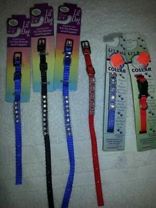 Lil' Pals, Lil' Dog harness or collars (pick style and color) new ON SALE - Picture 1 of 8
