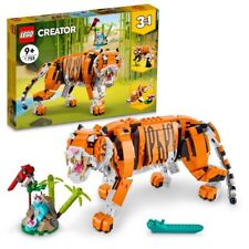 Lego Creator 3in1 Majestic Tiger Building Set for Kids (31129)
