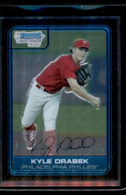 2006 Bowman Chrome Draft Draft Picks #46 Kyle Drabek - Image 1 of 2