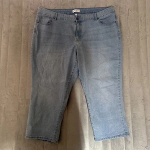 Lane Bryant Flex Magic Waistband Jeans Gr. 24 Signature Fit Light Wash Stretch - Bild 1 von 4