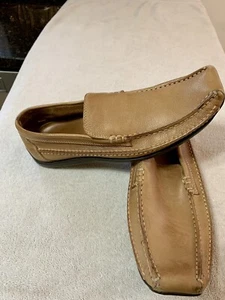 Braun Schuh Bellagio 9,5 Herren Eckige Zehe Slipper Halbschuhe Flexibel Formell Brasilien - Bild 1 von 7