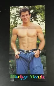Raro poster vintage della rivista Marky Mark Wahlberg 22"" x 11"" rapper Ted - Foto 1 di 3