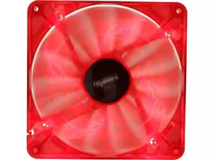 Bgears b-PWM 140 Red 140mm Red LED PWM technology mini 4 pin 4 wire 2 ball beari - Picture 1 of 4