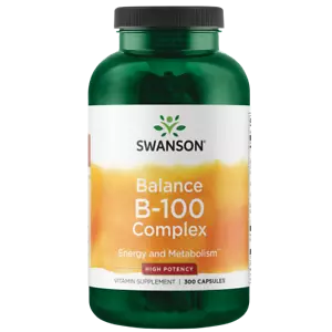 Swanson High Potency Balance B-100 Complex Capsules, 300 Count - Picture 1 of 6