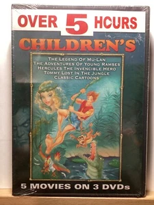 Childrens Animated Collection (DVD) Mu-Lan - Young Ramses - Hercules ++ - Picture 1 of 2