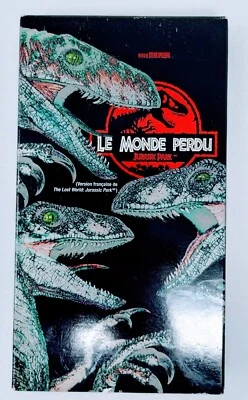 Le Monde Perdu: Parque Jurásico VHS (1997) - NTSC - Francés - En muy buen estado (probado) Foto 1 de 4