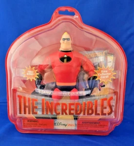 ***RARE & 2004 OG***- Disney-Pixar - THE INCREDIBLES - Action Figures Set - NIB - Picture 1 of 15