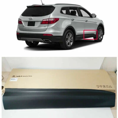 Decoración de puerta delantera derecha OEM 877222W000CA para Hyundai Santa Fe Sport 13-18 Foto 1 de 3
