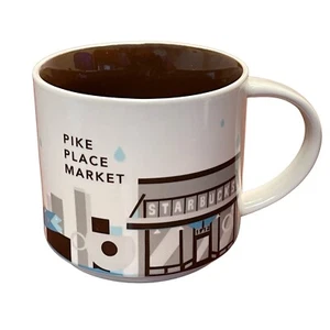 2015 Starbucks You Are Here Series Mug Pikes Place Market Seattle WA 14 oz - Picture 1 of 4