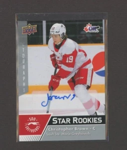 2022-23 Upper Deck CHL Autographs #400 Christopher Brown - Picture 1 of 1