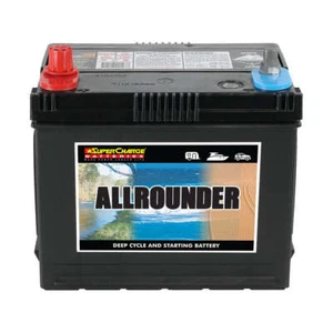 SUPERCHARGE ALLROUNDER MRV48 12V 525CCA 60AH DUAL PURPOSE BATTERY - Picture 1 of 1