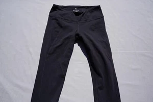 Athleta Plie Tight Leggings Black & Gray Women's Size XS  - Picture 1 of 9