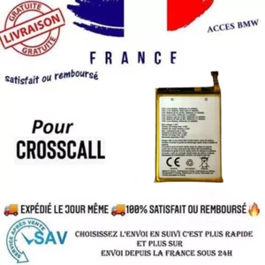 Batterie Battery Akku Premium Pour Crosscall Trekker-M1 Core - Zdjęcie 1 z 1