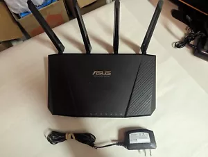 ASUS RT-AC87U AC2400 4x4 Dual Band Wireless Wi-Fi Gigabit Router 2.4GHz 5.0GHz - Picture 1 of 7