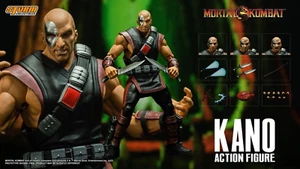1/12 Scale Mortal Kombat Kano Action Figure - Picture 1 of 9