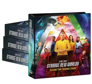 Star Trek Strange New Worlds S2 Binder with 60 card BS & Gold Parallel set P3 + - Picture 1 of 24