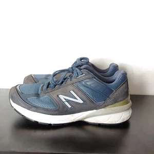 New Balance 990v5 Womens Size 8.5 2E Running Shoes W990NV5 Made In USA Blue Gray - Picture 1 of 7