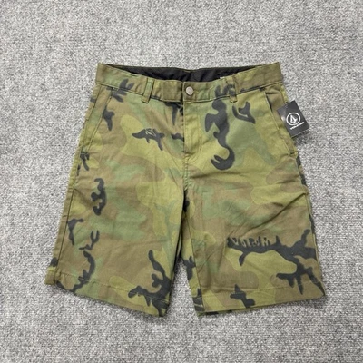 NWT Volcom Shorts Men’s 30 Chino Camouflage Stretch 100% Cotton Skater Y2K - Image 1 of 4