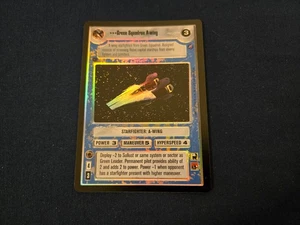 Star Wars CCG Reflections II FOIL Green Squadron A-wing - Picture 1 of 1