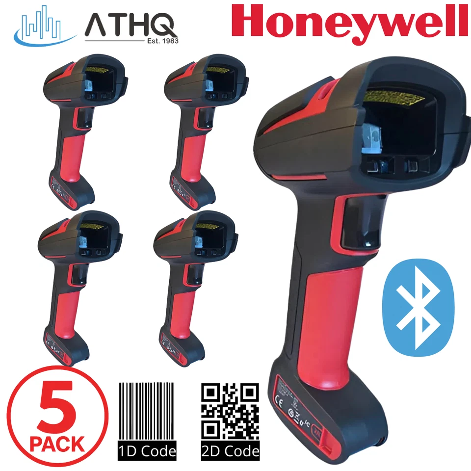 5 Honeywell Granit 1991iSR Wireless 1D 2D USB Barcode Scanner 1991ISR-3USB-5 NEW - Image 1 of 4