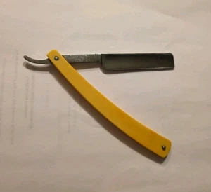 RARE ANTIQUE GENEVA CUTLERY CO. BARBER STRAIGHT SHAVING RAZOR HIGH CARBON STEEL - Picture 1 of 15