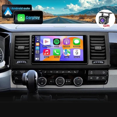 Für VW T6 Transporter 2016-2019 4+64GB Android 14 Autoradio CarPlay GPS +Kamera - Bild 1 von 4