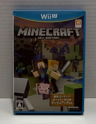 Minecraft Nintendo Wii U JAPAN JAPANESE JP IMPORT **USA SELLER** Tested - Image 1 of 4